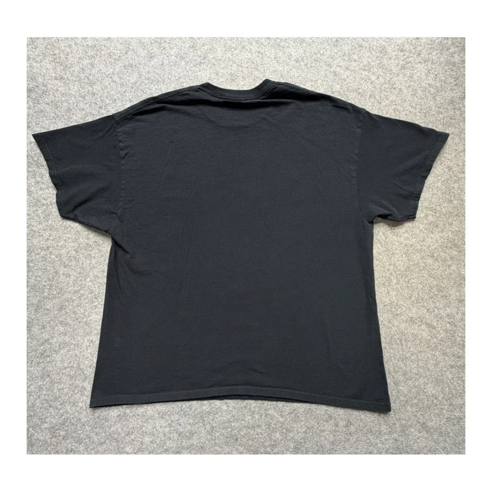 2Pac Tupac Shakur Graphic T-Shirt Black XXL Bandana Photo Print Rap Tee